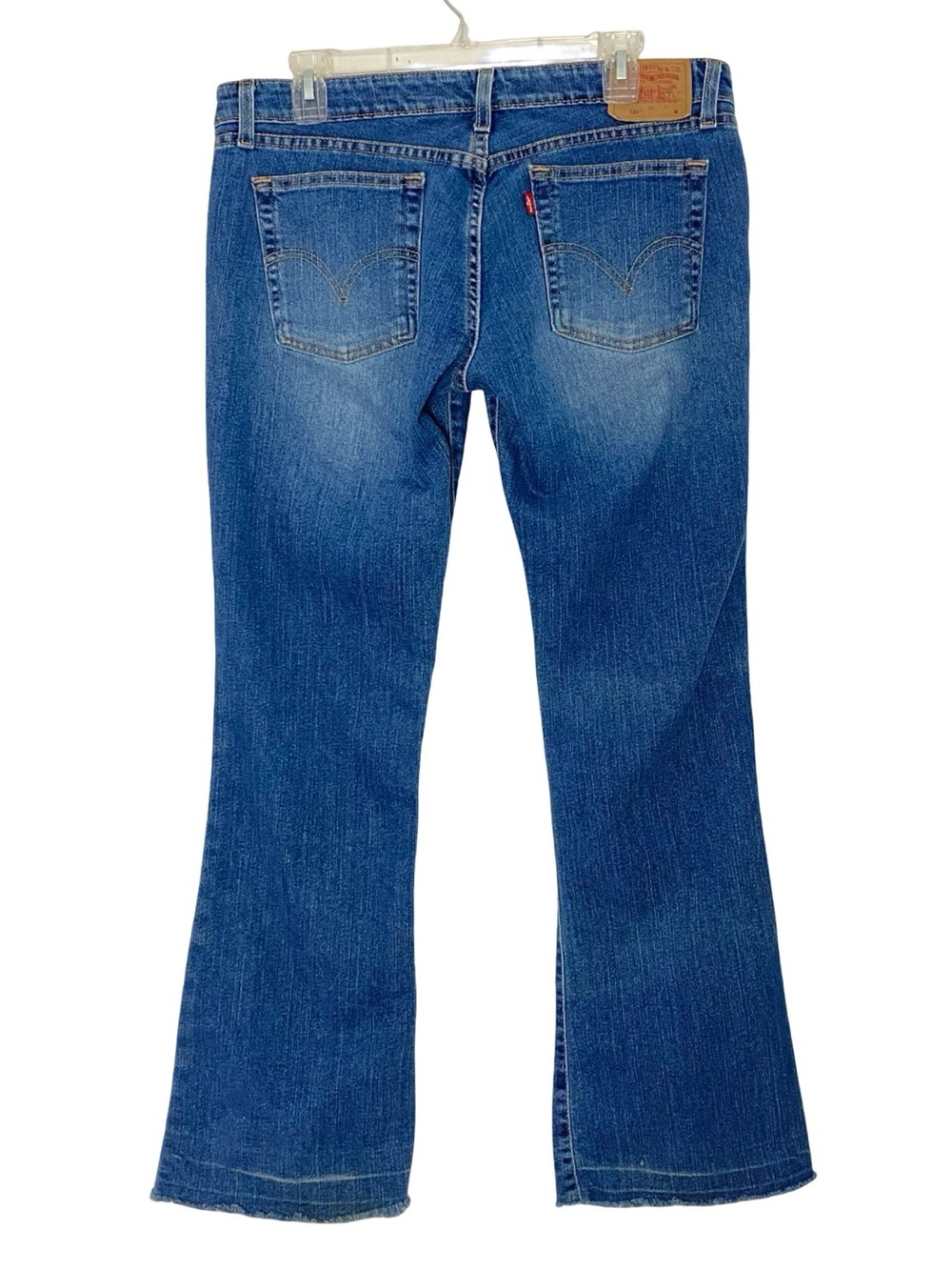 Levis 524 Flare Jeans Womens Size 12 Vintage Y2K Too Super Low Stretch Levi’s